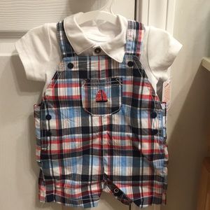 3 month boy overalls